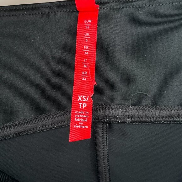 SPANX Faux Leather Camo Leggings Size XS - Picture 10 of 12